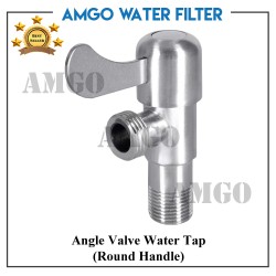 Angle Valve Water Tap (Big Round Handle)