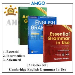 English Grammar In Use Essential, Intermediate, Advanced (3 Books Set)