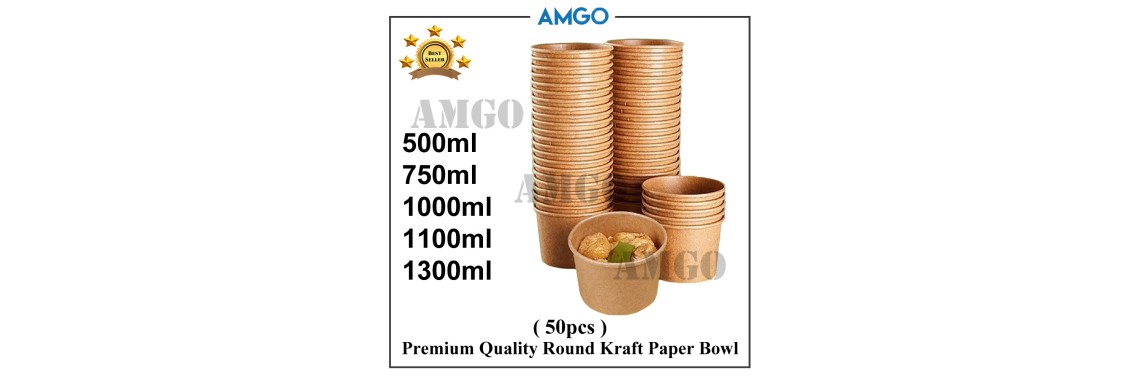 Bowl Brown kraft paper