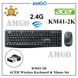Acer Wireless Keyboard And Mouse Set KM412K