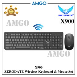 Zerodate Wireless Keyboard And Mouse Set X900