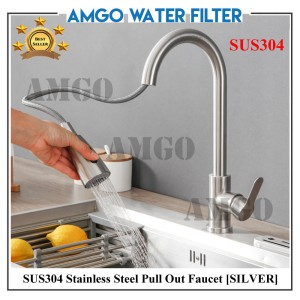 Stainless Steel Kitchen Pull Out Faucet