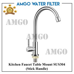 Kitchen  Faucet Table Mount SUS304 (Stick Handle)